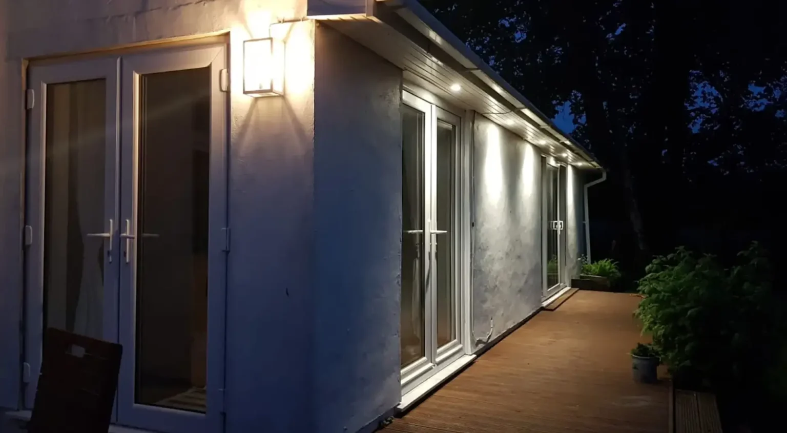 outdoor lighting installation electrical company swansea - L & W Electrical Ltd Outdoor lighting installation by L&W Electrical Ltd – trusted electrical company in Swansea specialising in garden and exterior lighting solutions.